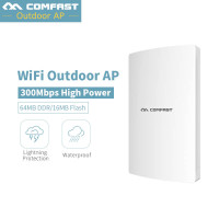 Outdoor Wireless wi-fi Range Extender 300Mbps Amplifier 2.4G Waterproof 27dBm 802.11 b/g/n Wifi Router/AP IP65 Lighting protect