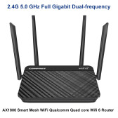 1800M Smart Mesh WiFi 6 2.4G 5.0 GHz Full Gigabit Dual-frequency router for multiple devices
