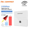 CF-E538AC 1200Mbps Access Point Poe Gigabit Wall AP Router Wireless 802.11AC Router Dual Band 1*10/100/1000Mbps WAN /LAN RJ45 AP