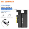 Wireless Adapter 2.5G/5G/10G PCIE-X4 Network card 10Gbps Fast Transmission Dongle
