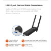1900Mbps USB WiFi Adapter 5Ghz USB 3.0 802.11ac Dual Band 4*2dbi WiFi Antenna Wi-Fi Receiver Support Windows XP for PC